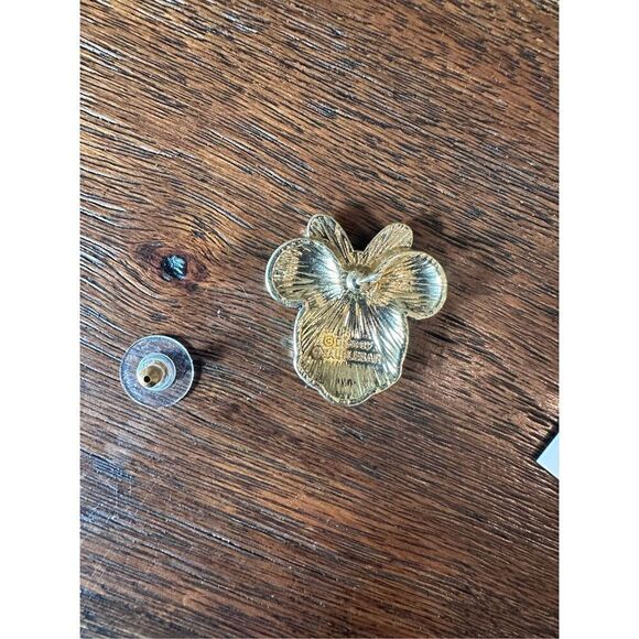 Baublebar Minnie Mouse Red Rhinestone Jewel Bow Earrings - Picture 3 of 5